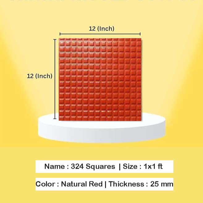 Checkered Tiles - 324 Squares
