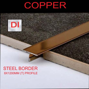 Profile-copper Steel Border